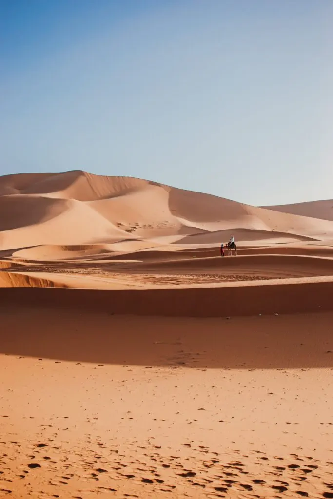 Sahara dunes in Morocco 3